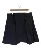 ACRONYMアクロニウム）の古着「SCHOELLER DRYSKIN Ultrawide Drawcord Short Pants」｜ブラック
