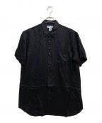 COMME des GARCONS SHIRT（コムデギャルソンシャツ）の古着「ドットプリントハーフスリーブシャツ」｜ネイビー
