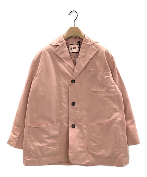 PLAN C（プランシー）PLAN C (プランシー) ワイドジャケット ピンク サイズ:40の古着・服飾アイテム
