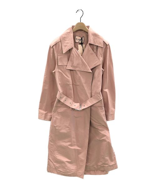 PLAN C（プランシー）PLAN C (プランシー) トレンチコート ピンク サイズ:38 未使用品の古着・服飾アイテム