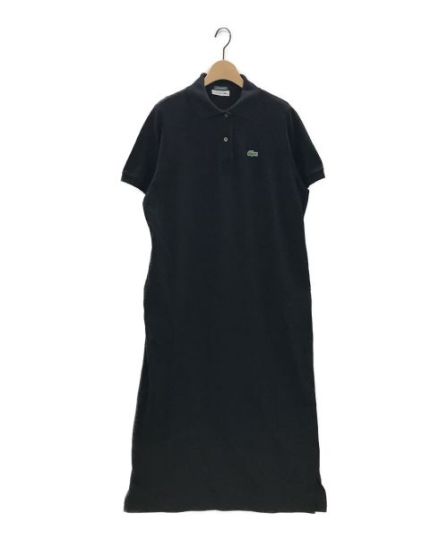 LACOSTE（ラコステ）LACOSTE (ラコステ) 別注ピケドレス ブラック サイズ:38の古着・服飾アイテム