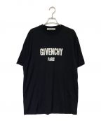 GIVENCHY（ジバンシィ）の古着「Destroyed Crewneck T-shirt」｜ブラック