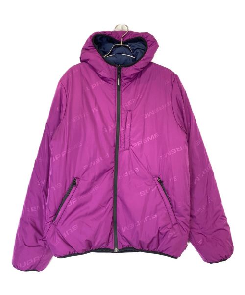 SUPREME（シュプリーム）SUPREME (シュプリーム) Reversible Hooded Puffy Jacket ネイビー サイズ:Mの古着・服飾アイテム
