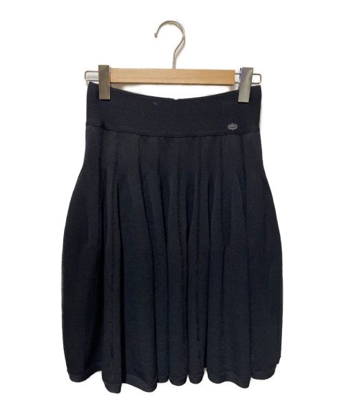 FOXEY（フォクシー）FOXEY (フォクシー) Lily Ruffle Skirt ブラック サイズ:38の古着・服飾アイテム