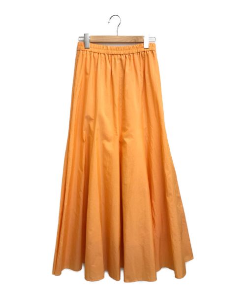 DES PRES（デ プレ）DES PRES (デプレ) コットンシルクタイプライターマーメイドスカート オレンジ サイズ:36の古着・服飾アイテム
