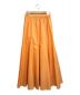 DES PRES（デプレ）の古着「コットンシルクタイプライターマーメイドスカート」｜オレンジ