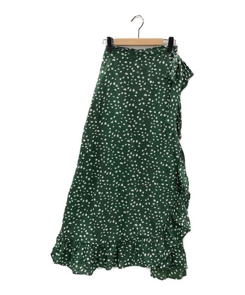 MARIHA（マリハ）MARIHA (マリハ) 春の夕日のスカート グリーン サイズ:36の古着・服飾アイテム
