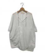 MARNIマルニ）の古着「アシンメトリースキッパーS/Sシャツ」｜ホワイト