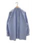 Traditional Weatherwear (トラディショナルウェザーウェア) GATHRED CHIN COLLAR TUNIC SHIRT ブルー サイズ:S：4800円