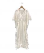 MYLANマイラン）の古着「Tape Embroidery Dress」｜ホワイト