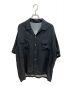 UNDERCOVER（アンダーカバー）の古着「×Cindy Sherman Ten 開襟半袖シャツ」｜ブラック