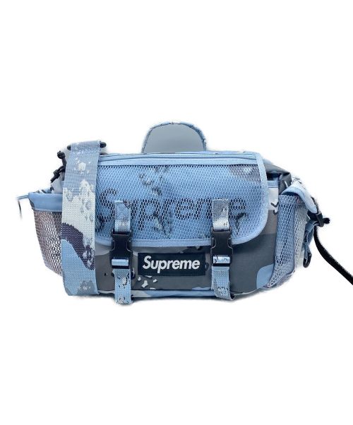 SUPREME（シュプリーム）SUPREME (シュプリーム) Waist Bag  ブルー×グレー サイズ:-の古着・服飾アイテム