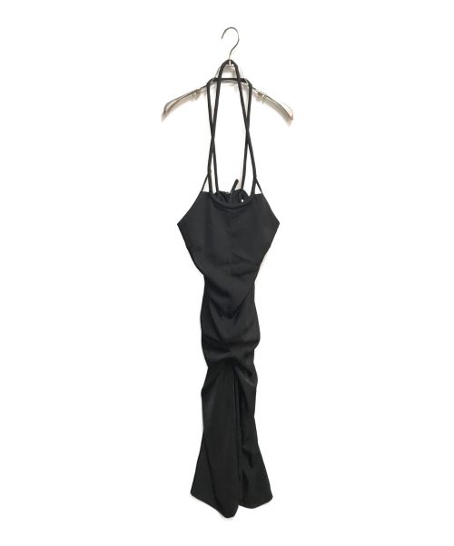 UN3D.（アンスリード）UN3D. (アンスリード) ロープショルダーオールインワン ブラック サイズ:36の古着・服飾アイテム
