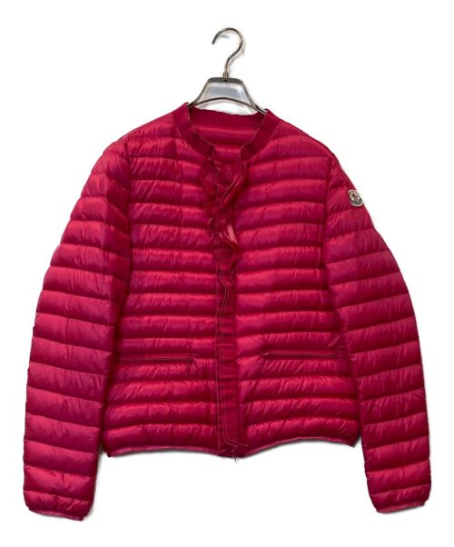 MONCLER（モンクレール）MONCLER (モンクレール) ALIXE ダウンジャケット ピンク サイズ:1の古着・服飾アイテム