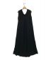 ATON (エイトン) TENCEL KANOKO BOX TUCK LONG DRESS ブラック サイズ:02：20800円