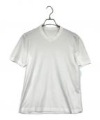 Crucianiクルチアーニ）の古着「VネックTシャツ」｜ホワイト