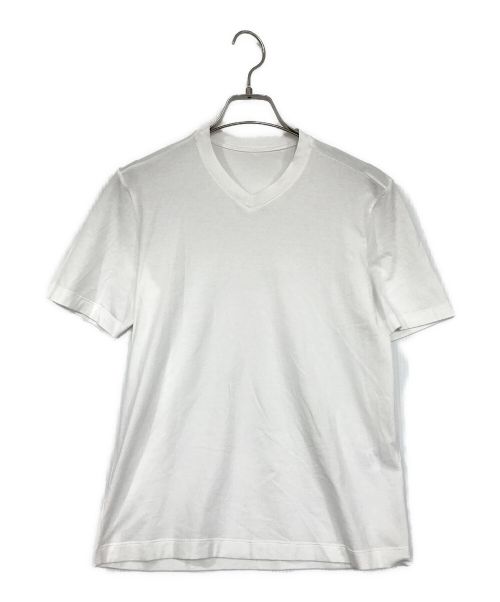 Cruciani（クルチアーニ）Cruciani (クルチアーニ) VネックTシャツ ホワイト サイズ:SIZE　44の古着・服飾アイテム