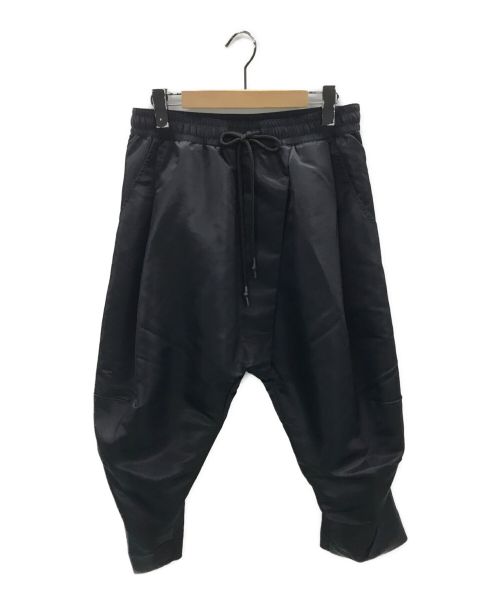 ripvanwinkle（リップヴァンウィンクル）ripvanwinkle (リップヴァンウィンクル) サルエルクロップドパンツ ブラック サイズ:4の古着・服飾アイテム
