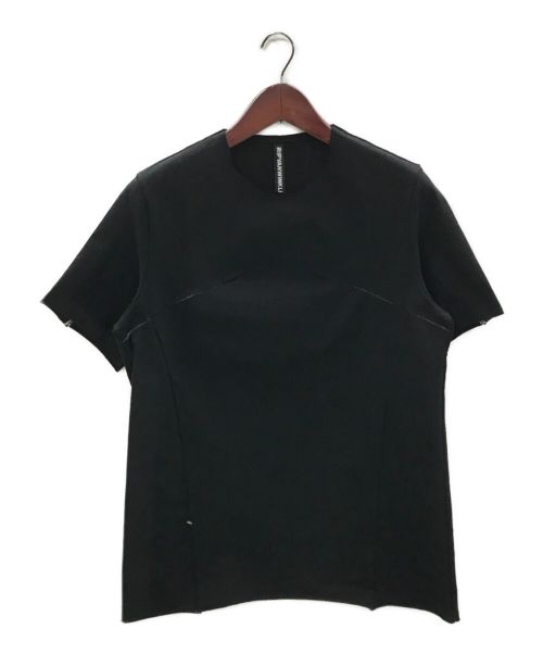 ripvanwinkle（リップヴァンウィンクル）ripvanwinkle (リップヴァンウィンクル) SOLID S/S半袖カットソー ブラック サイズ:3の古着・服飾アイテム