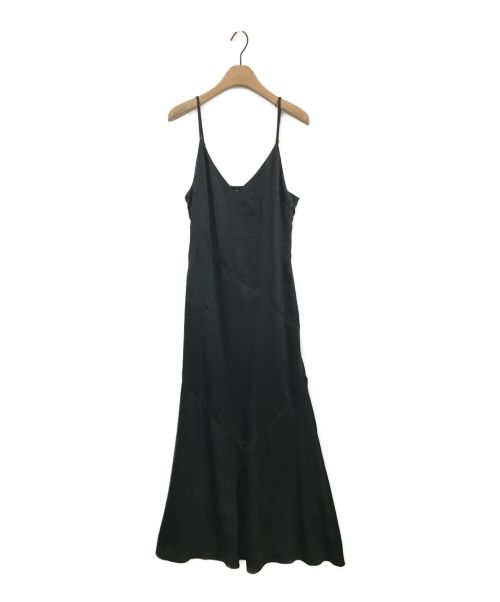 UN3D.（アンスリード）UN3D. (アンスリード) ベーシックキャミワンピース ブラック サイズ:36の古着・服飾アイテム