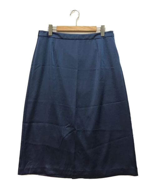 icB（アイシービー）icB (アイシービー) Calmミディスカート ブルー サイズ:46 未使用品の古着・服飾アイテム