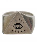 FIXER（フィクサー）の古着「Large Illuminati Eyes Ring」