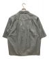 GOWEST (ゴーウエスト) オープンカラーシャツ　半袖シャツ グレー サイズ:SIZE 2：5800円