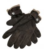 Gloves by F.lli.Forino-）の古着「レザーグローブ」｜ブラウン