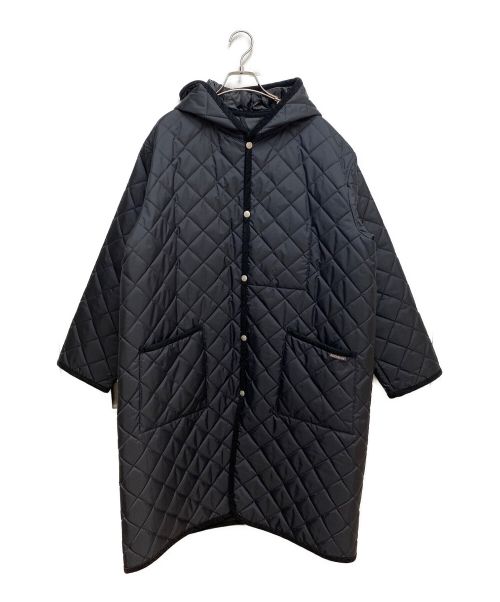 COMOLI（コモリ）COMOLI (コモリ) ×LAVENHAM オーバーコート ブラック サイズ:Mの古着・服飾アイテム