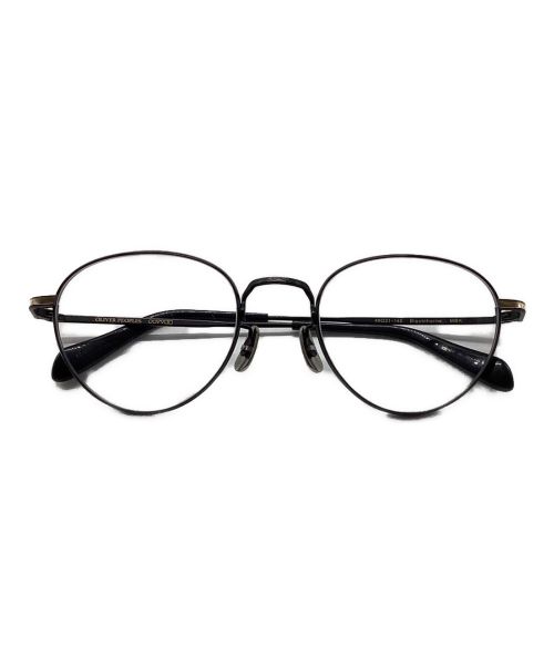 OLIVER PEOPLES（オリバーピープルズ）OLIVER PEOPLES (オリバーピープルズ) 伊達眼鏡 ブラック サイズ:49の古着・服飾アイテム