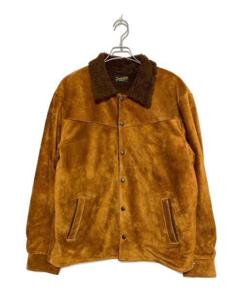 TENDERLOIN（テンダーロイン）TENDERLOIN (テンダーロイン) サドルスエードジャケット ブラウン サイズ:Lの古着・服飾アイテム