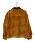 TENDERLOIN (テンダーロイン) サドルスエードジャケット ブラウン サイズ:L：228000円