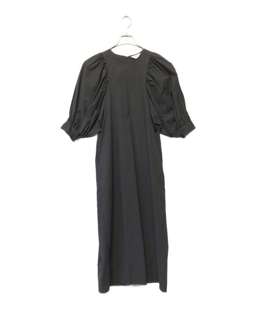 SLOBE IENA（スローブ イエナ）SLOBE IENA (スローブ イエナ) パフスリーブドレス ブラック サイズ:SIZE Freeの古着・服飾アイテム
