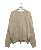 stein）の古着「Oversized Cable Knit LS」｜アイボリー