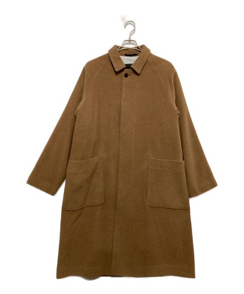 ATON（エイトン）ATON (エイトン) CAMEL MOLESKIN  バルマカーンコート ブラウン サイズ:2の古着・服飾アイテム