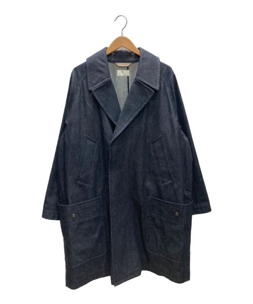 HERILL（ヘリル）HERILL (ヘリル) Cashmere Denim PCT インディゴ サイズ:1の古着・服飾アイテム