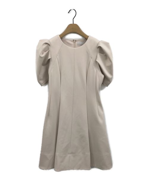 CELFORD（セルフォード）CELFORD (セルフォード) フィット&フレアポンチワンピース ライトピンク サイズ:36の古着・服飾アイテム