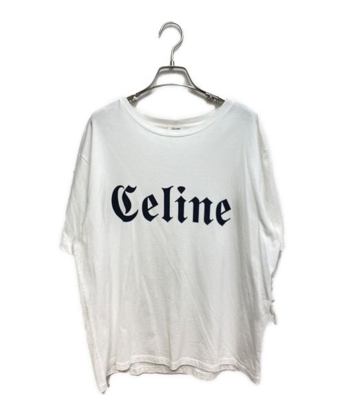CELINE（セリーヌ）CELINE (セリーヌ) 22SS ゴシックTシャツ/コットンジャージー ホワイト サイズ:Sの古着・服飾アイテム