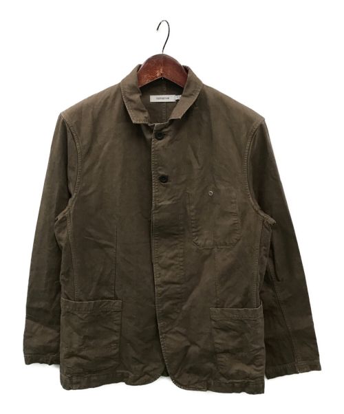 nonnative（ノンネイティブ）nonnative (ノンネイティブ) DWELLER JACKET COTTON CHINO CLOTH OVERDYED ブラウン サイズ:2の古着・服飾アイテム