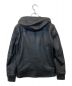 LOVELESS (ラブレス) フーデッドライダースジャケット ブラック サイズ:S：13800円