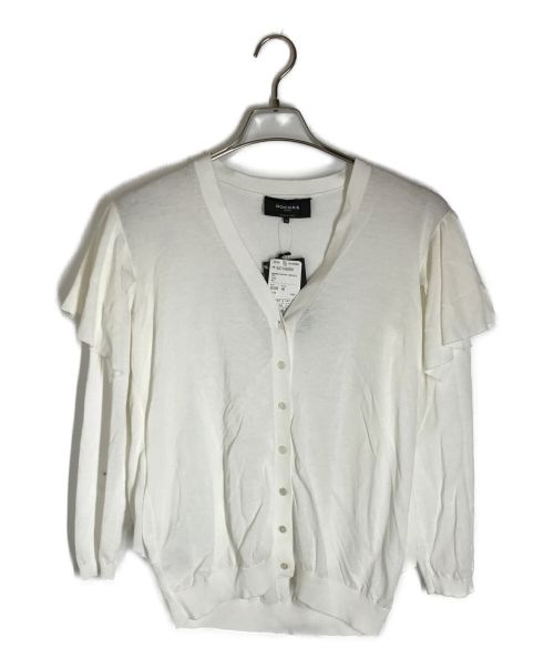ROCHAS（ロシャス）ROCHAS (ロシャス) カーディガン ホワイト サイズ:40の古着・服飾アイテム