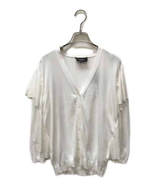 ROCHAS（ロシャス）ROCHAS (ロシャス) カーディガン ホワイト サイズ:42 未使用品の古着・服飾アイテム