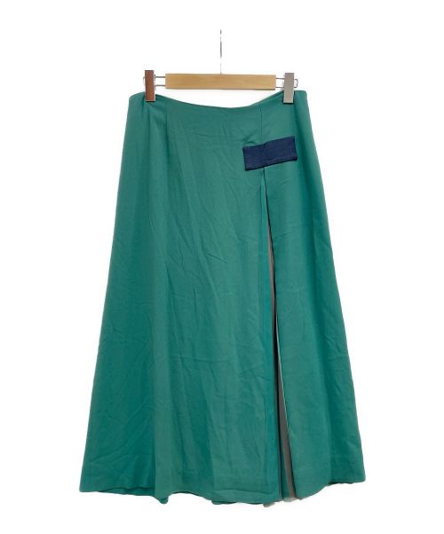 VIONNET（ヴィオネ）VIONNET (ヴィオネ) スカート グリーン サイズ:40の古着・服飾アイテム
