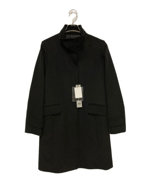 BOSCH（ボッシュ）BOSCH (ボッシュ) ウールカシミヤスタンドカラーコート ブラック サイズ:38の古着・服飾アイテム