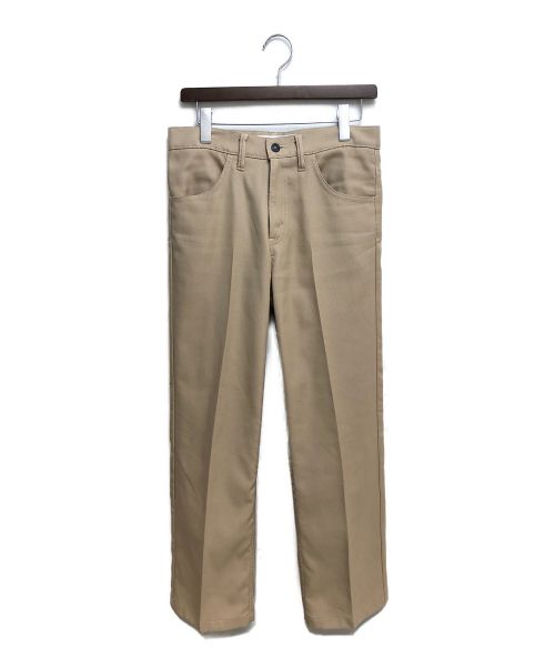 DAIRIKU（ダイリク）DAIRIKU (ダイリク) Flasher Pressed Pants ベージュ サイズ:29の古着・服飾アイテム