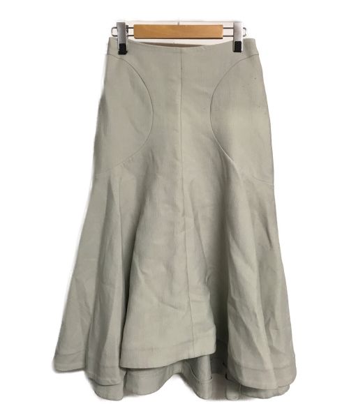 toteme（トーテム）toteme (トーテム) マーメイドスカート ライトグレー サイズ:Sの古着・服飾アイテム