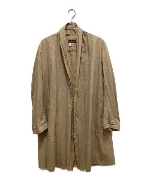 MAINU（マイヌ）MAINU (マイヌ) Muffler coat ベージュ サイズ:2の古着・服飾アイテム
