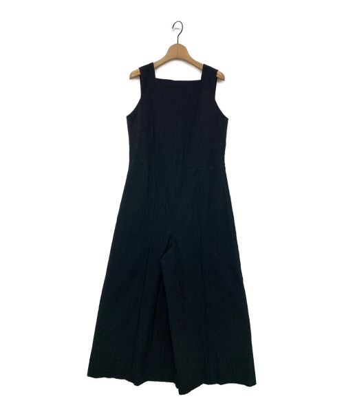 IENA（イエナ）IENA (イエナ) リップルコットンオールインワン ブラック サイズ:36の古着・服飾アイテム