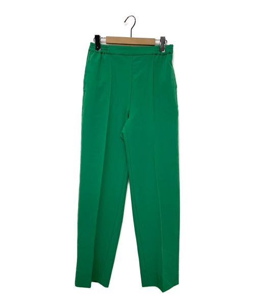 SHENERY（シーナリー）SHENERY (シーナリー) センターステッチドロストパンツ グリーン サイズ:38の古着・服飾アイテム