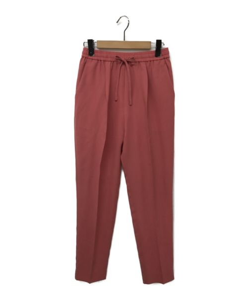 YORI（ヨリ）yori (ヨリ) サラサラスティックパンツ ピンク サイズ:36 未使用品の古着・服飾アイテム